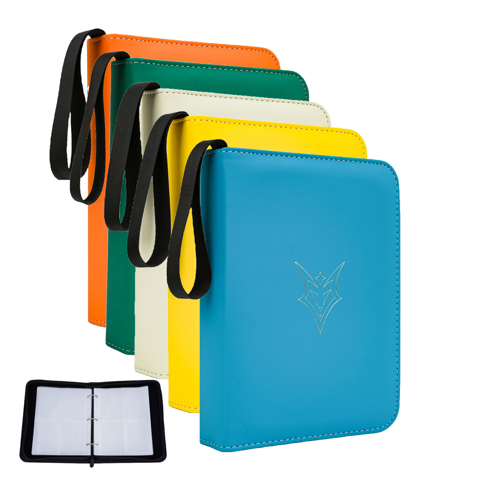 Card Index Box - 트레이딩 카드 바인더, 4포켓 카드 세트