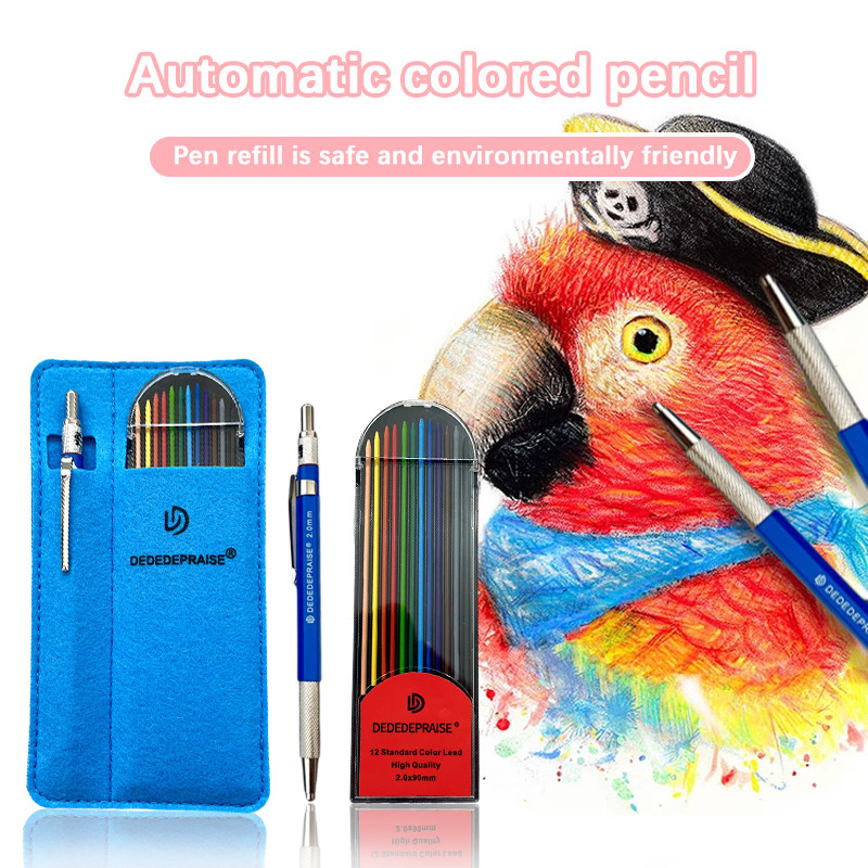Staedtler Pencil Lumocolor - 12/24 색연필 2.0mm 색연필 세트 표준형