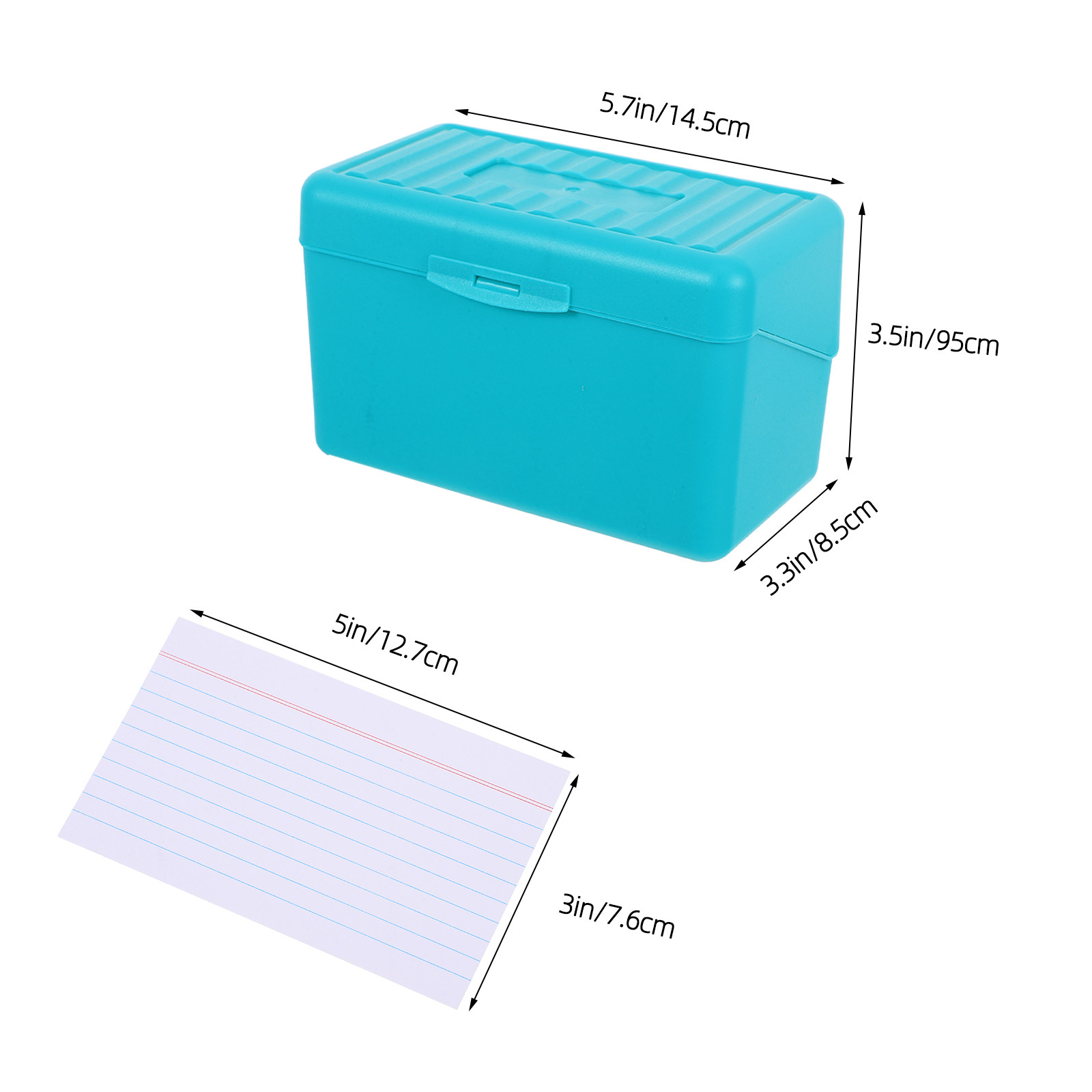 1세트 인덱스 카드 보관함, 플래시 카드 홀더, 메모  - Card Index Box 리뷰 및 가격