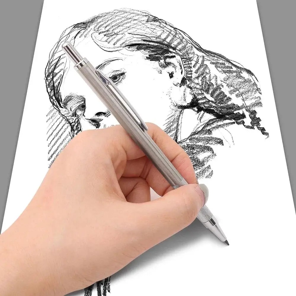 풀 메탈 기계식 연필 세트 0.3/0.5/0.7/0.9 - Mechanical Pencil 0.3 리뷰 및 가격
