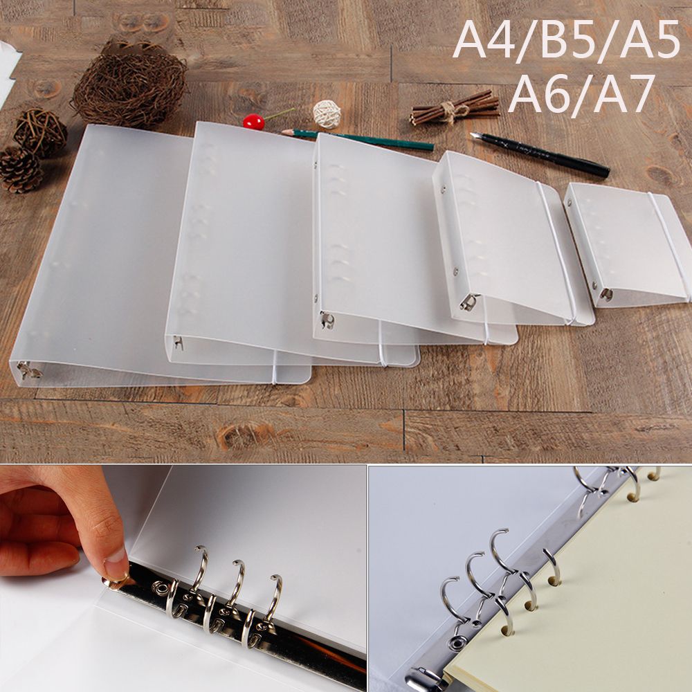 무광택 투명 A4/B5/A5/A6/A7 루스 리프 노트 - Binder A4 Lever 리뷰 및 가격