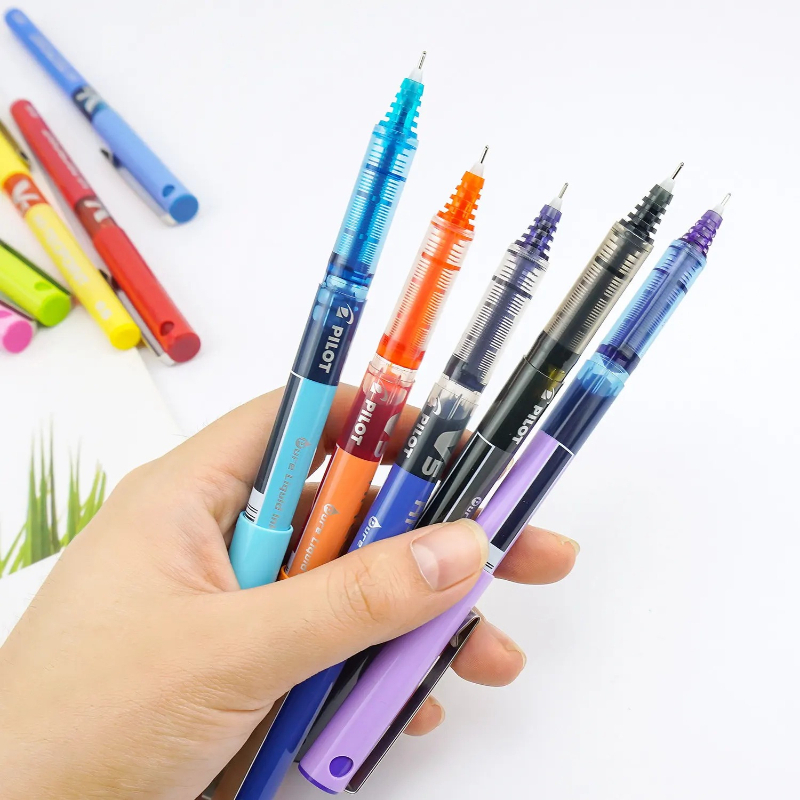 파일럿 V5 액체 잉크 롤러볼 펜, 미적 디자인 12색 - Pilot Pen G2 리뷰 및 가격