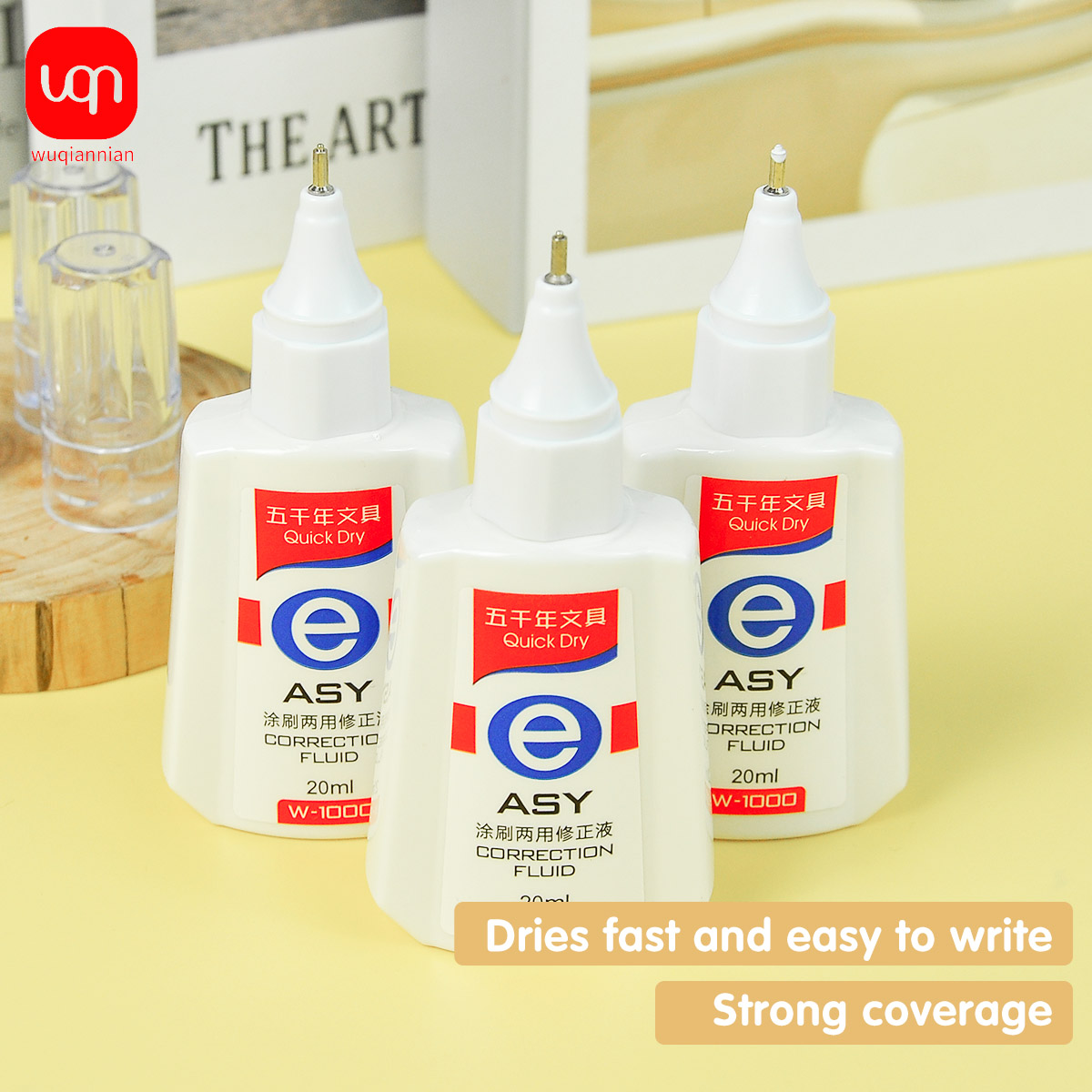 WQN 퀵드라이 수정액, 20ml, 흰색, 사용이 간편 - Correction Pen Fine 리뷰 및 가격