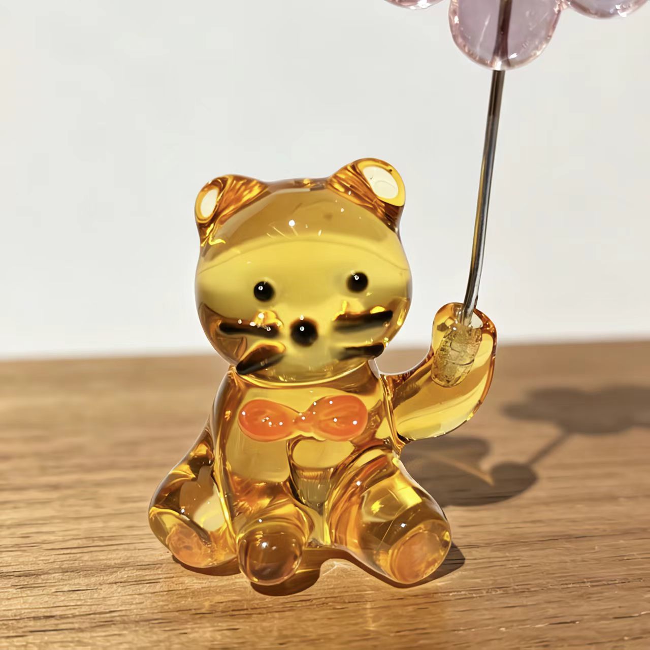일본풍 유리 고양이 문진자 꽃 장식 크리스탈 고양이 장 - Paper Weight Crystal 리뷰 및 가격