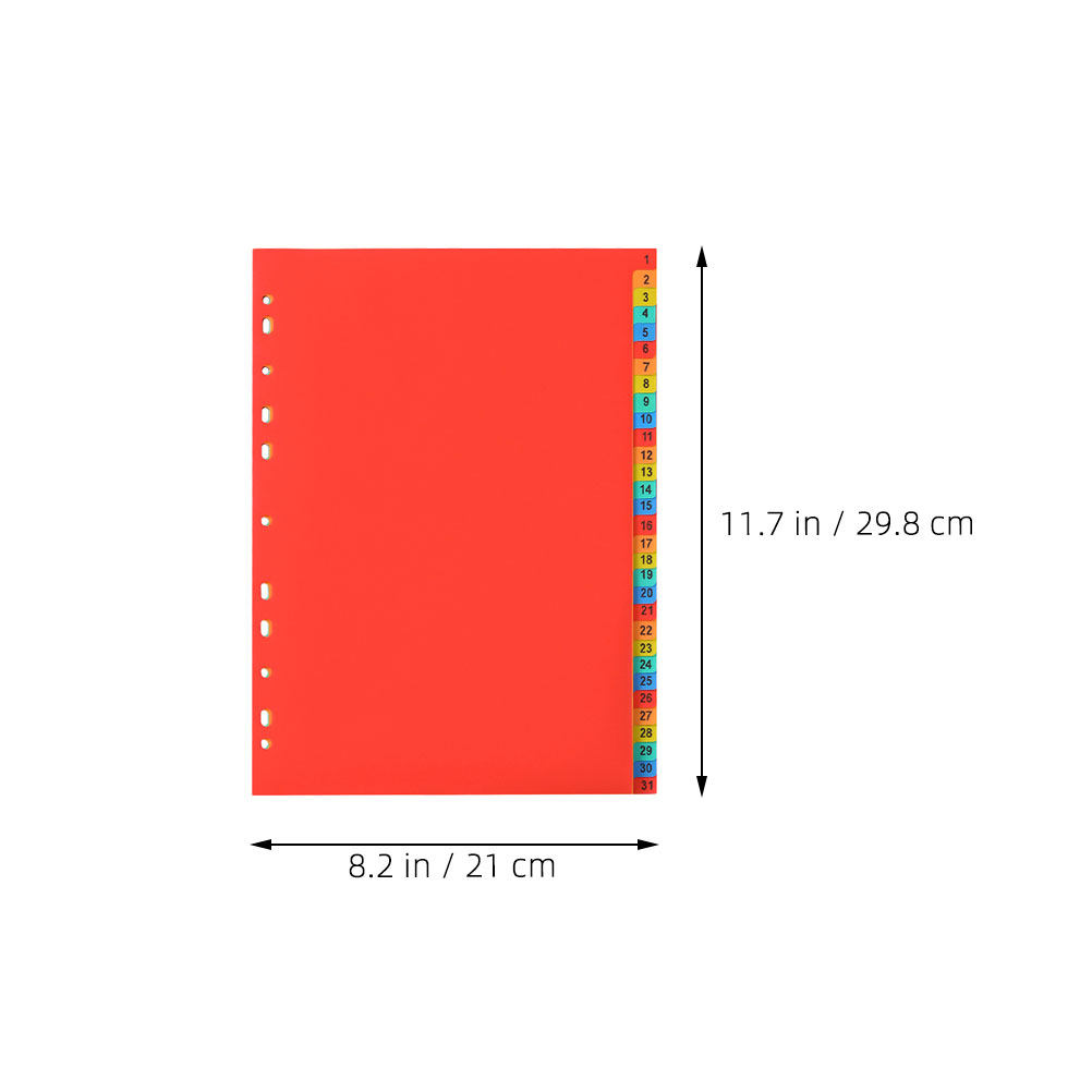 A4 사이즈 플라스틱 인덱스 페이지 분리대 2세트, 1 - Tab Divider A4 리뷰 및 가격