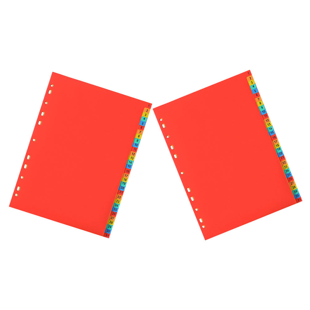A4 사이즈 플라스틱 인덱스 페이지 분리대 2세트, 1 - Tab Divider A4 리뷰 및 가격